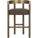 Manolo 39.25 inch Eglinton Espresso Barstool
